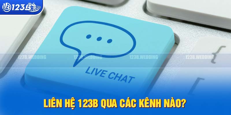 Giao diện chat đang hiển thị trên website 123B