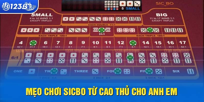 Các bước chơi game tài xỉu tại 123B chỉ thắng không thua